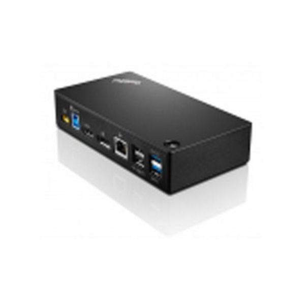 Lenovo 40A80045IT laptop dock & poortreplicator Bedraad USB 3.2 Gen 1 (3.1 Gen 1) Type-A Zwart (40A80045IT)