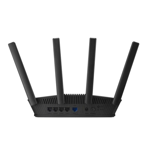 ASUS RT-BE55 draadloze router 2.5 Gigabit Ethernet Dual-band (2.4 GHz / 5 GHz) Zwart (90IG0A80-MU9C00)