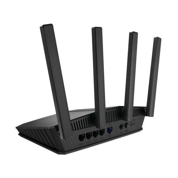 ASUS RT-BE55 draadloze router 2.5 Gigabit Ethernet Dual-band (2.4 GHz / 5 GHz) Zwart (90IG0A80-MU9C00)