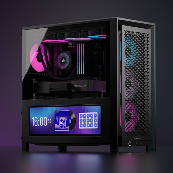 Corsair FRAME 4000D LCD RS Performance Mid-Tower Black (CC-9011326-WW)