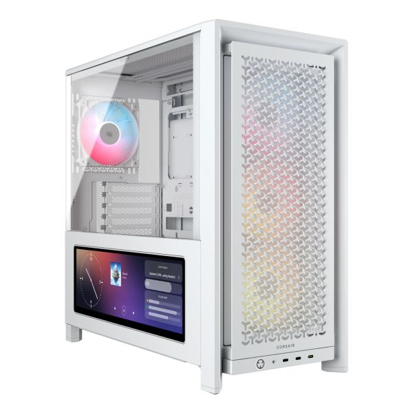 Corsair FRAME 4000D LCD RS Performance Mid-Tower White (CC-9011327-WW)