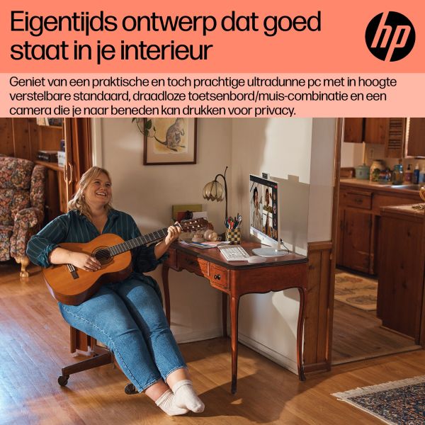 HP 24-cr0050nd AMD Ryzen™ 5 7520U 60,5 cm (23.8") 1920 x 1080 Pixels Alles-in-één-pc 8 GB LPDDR5-SDRAM 512 GB SSD Windows 11 Home Wi-Fi 6 (802.11ax) Zwart (895R0EA#ABH) HP 24-cr0050nd AMD Ryzen™ 5 7520U 60,5 cm (23.8") 1920 x 1080 Pixels Alles-in-één-pc 8 GB LPDDR5-SDRAM 512 GB SSD Windows 11 Home Wi-Fi 6 (802.11ax) Zwart (895R0EA#ABH)