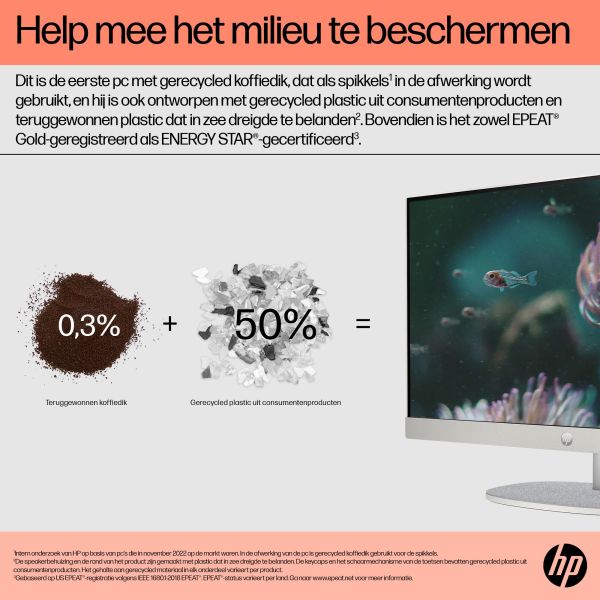 HP 24-cr0050nd AMD Ryzen™ 5 7520U 60,5 cm (23.8") 1920 x 1080 Pixels Alles-in-één-pc 8 GB LPDDR5-SDRAM 512 GB SSD Windows 11 Home Wi-Fi 6 (802.11ax) Zwart (895R0EA#ABH) HP 24-cr0050nd AMD Ryzen™ 5 7520U 60,5 cm (23.8") 1920 x 1080 Pixels Alles-in-één-pc 8 GB LPDDR5-SDRAM 512 GB SSD Windows 11 Home Wi-Fi 6 (802.11ax) Zwart (895R0EA#ABH)