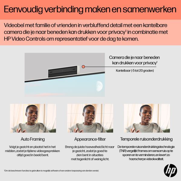 HP 24-cr0050nd AMD Ryzen™ 5 7520U 60,5 cm (23.8") 1920 x 1080 Pixels Alles-in-één-pc 8 GB LPDDR5-SDRAM 512 GB SSD Windows 11 Home Wi-Fi 6 (802.11ax) Zwart (895R0EA#ABH) HP 24-cr0050nd AMD Ryzen™ 5 7520U 60,5 cm (23.8") 1920 x 1080 Pixels Alles-in-één-pc 8 GB LPDDR5-SDRAM 512 GB SSD Windows 11 Home Wi-Fi 6 (802.11ax) Zwart (895R0EA#ABH)