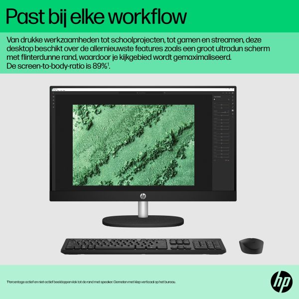 HP 24-cr0055nd Intel® Core™ i5 i5-1335U 60,5 cm (23.8") 1920 x 1080 Pixels Alles-in-één-pc 8 GB DDR4-SDRAM 512 GB SSD Windows 11 Home Wi-Fi 6 (802.11ax) Zwart (895R1EA#ABH) HP 24-cr0055nd Intel® Core™ i5 i5-1335U 60,5 cm (23.8") 1920 x 1080 Pixels Alles-in-één-pc 8 GB DDR4-SDRAM 512 GB SSD Windows 11 Home Wi-Fi 6 (802.11ax) Zwart (895R1EA#ABH)