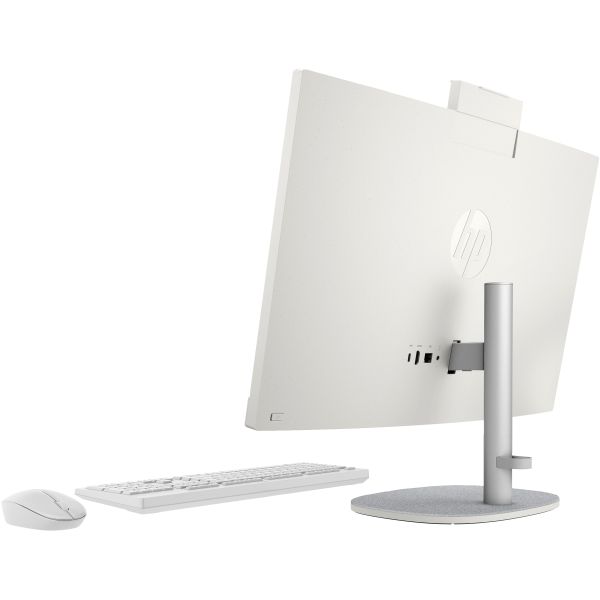 HP 24-cr1055nd Intel Core Ultra 5 125U 60,5 cm (23.8") 1920 x 1080 Pixels Alles-in-één-pc 16 GB DDR5-SDRAM 512 GB SSD Windows 11 Home Wi-Fi 6 (802.11ax) AI PC Wit (AM3L2EA#ABH)