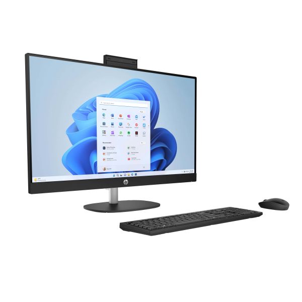 HP All-in-One 27-cr0054nd Intel Core i5-1334U 27inch FHD AG 16GB DDR4 512GB PCIe NVMe SSD W11H Jet Black Intel® Core™ i5 i5-1335U 68,6 cm (27") 1920 x 1080 Pixels DDR4-SDRAM Windows 11 Home Wi-Fi 6 (802.11ax) Zwart (D18D2EA#ABH) HP All-in-One 27-cr0054nd Intel Core i5-1334U 27inch FHD AG 16GB DDR4 512GB PCIe NVMe SSD W11H Jet Black Intel® Core™ i5 i5-1335U 68,6 cm (27") 1920 x 1080 Pixels DDR4-SDRAM Windows 11 Home Wi-Fi 6 (802.11ax) Zwart (D18D2EA#ABH)