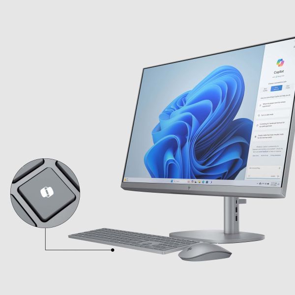 HP OmniStudio X 32-c0091nd Intel Core Ultra 7 155H 31.5inch UHD AG 32GB DDR5 2TB PCIe NVMe SSD RTX 4050 6GB W11H Meteor Silver 80 cm (31.5") 3840 x 2160 Pixels DDR5-SDRAM Windows 11 Home Wi-Fi 7 (802.11be) AI PC (D18D7EA#ABH) HP OmniStudio X 32-c0091nd Intel Core Ultra 7 155H 31.5inch UHD AG 32GB DDR5 2TB PCIe NVMe SSD RTX 4050 6GB W11H Meteor Silver 80 cm (31.5") 3840 x 2160 Pixels DDR5-SDRAM Windows 11 Home Wi-Fi 7 (802.11be) AI PC (D18D7EA#ABH)