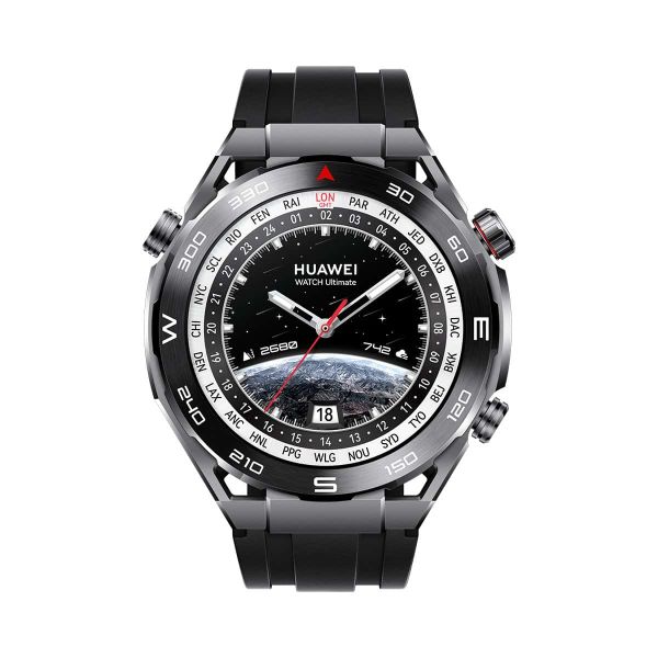 Huawei WATCH Ultimate 3,81 cm (1.5") LTPO 48 mm Hybride 466 x 466 Pixels Zwart GPS (55020AGF)