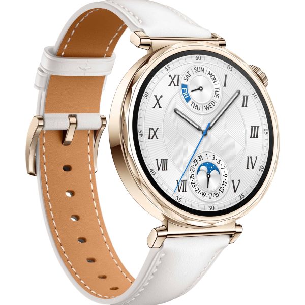 Huawei WATCH GT5 41mm 3,35 cm (1.32") AMOLED Digitaal 466 x 466 Pixels Goud (55020DJT) Huawei WATCH GT5 41mm 3,35 cm (1.32") AMOLED Digitaal 466 x 466 Pixels Goud (55020DJT)
