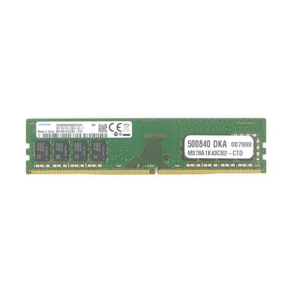Samsung 8GB DDR4-2666 UDIMM PC4-21300V 1.2V (M378A1K43CB2-CTD)