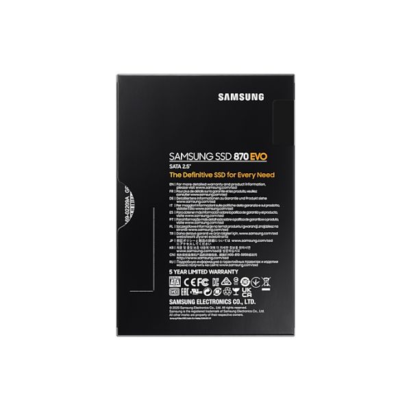 Samsung 870 EVO 500 GB 2.5" SATA III V-NAND MLC (MZ-77E500BW)