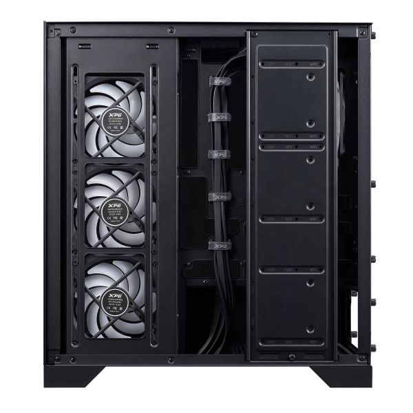 XPG Invader X BTF Midi Tower Zwart (75261501) XPG Invader X BTF Midi Tower Zwart (75261501)