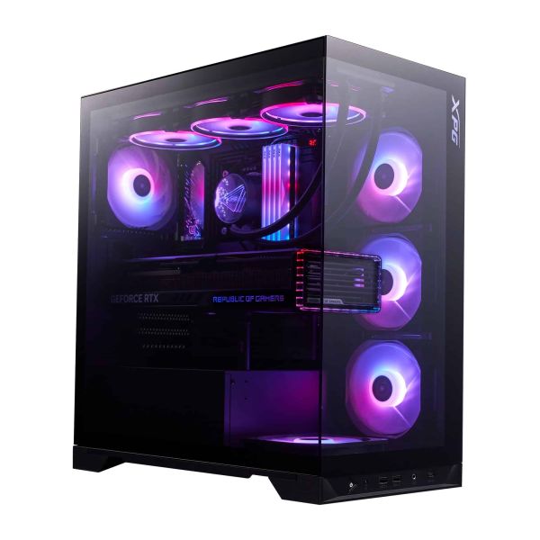 XPG Invader X BTF Midi Tower Zwart (75261501) XPG Invader X BTF Midi Tower Zwart (75261501)