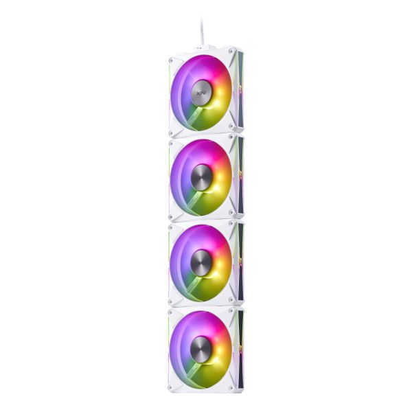 XPG HURRICANE MAG Computer behuizing Ventilator 12 cm Wit 4 stuk(s) (75261544)