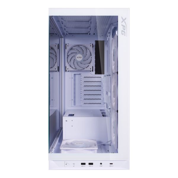 XPG Invader X BTF Midi Tower Wit (75261590)