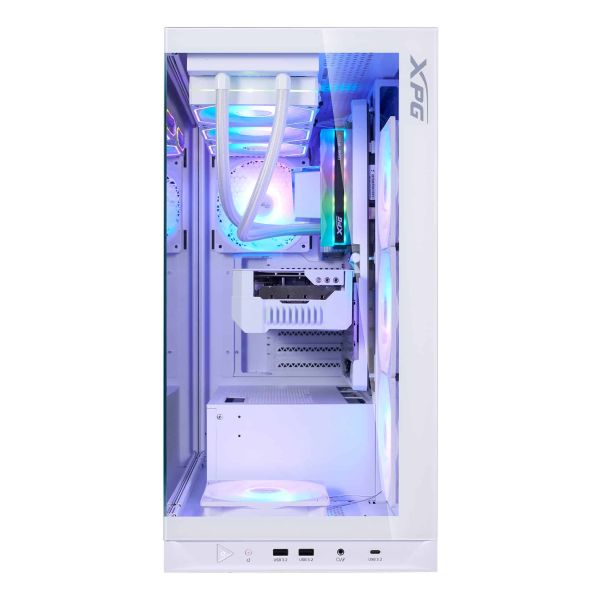 XPG Invader X BTF Midi Tower Wit (75261590) XPG Invader X BTF Midi Tower Wit (75261590)