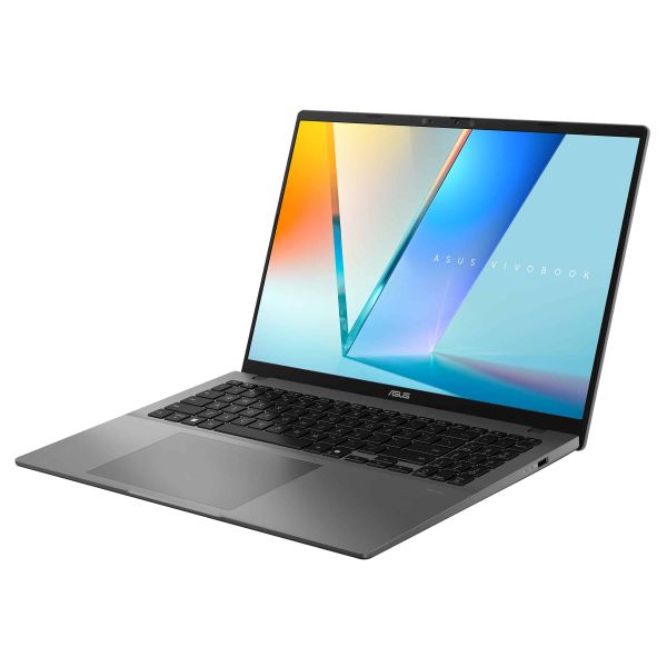 ASUS Vivobook S16 S3607QA-PL003W Qualcomm Snapdragon X1-26-100 Laptop 40,6 cm (16") 2.5K 16 GB LPDDR5x-SDRAM 512 GB SSD Wi-Fi 6E (802.11ax) Windows 11 Home Nederlands Grijs (90NB16C2-M002F0)