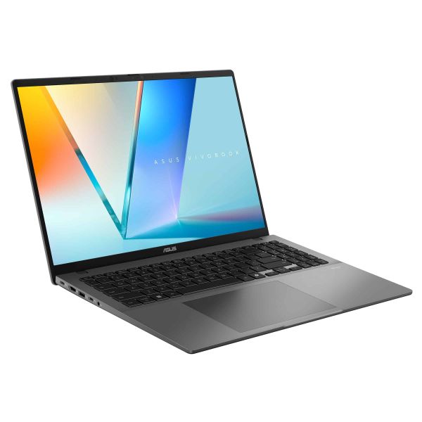 ASUS Vivobook S16 S3607QA-PL003W Qualcomm Snapdragon X1-26-100 Laptop 40,6 cm (16") 2.5K 16 GB LPDDR5x-SDRAM 512 GB SSD Wi-Fi 6E (802.11ax) Windows 11 Home Nederlands Grijs (90NB16C2-M002F0)