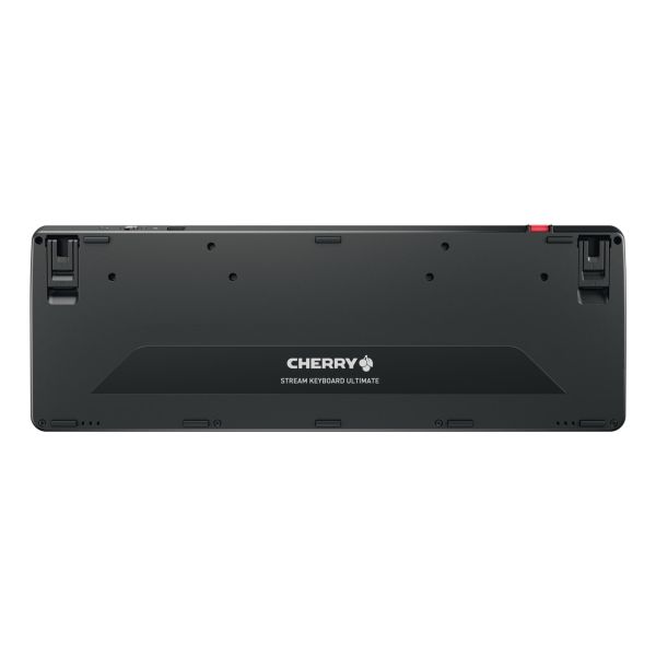 CHERRY Stream keyboard ultimate toetsenbord Thuis/Werk USB + RF Wireless + Bluetooth QWERTY Engels Zwart (JK-8570US-2)