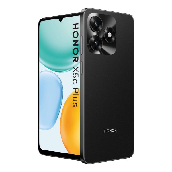Honor X5c PLUS 17,1 cm (6.74") MagicOS 9.0 4 GB 128 GB 5260 mAh Zwart (5109BYFH) Honor X5c PLUS 17,1 cm (6.74") MagicOS 9.0 4 GB 128 GB 5260 mAh Zwart (5109BYFH)