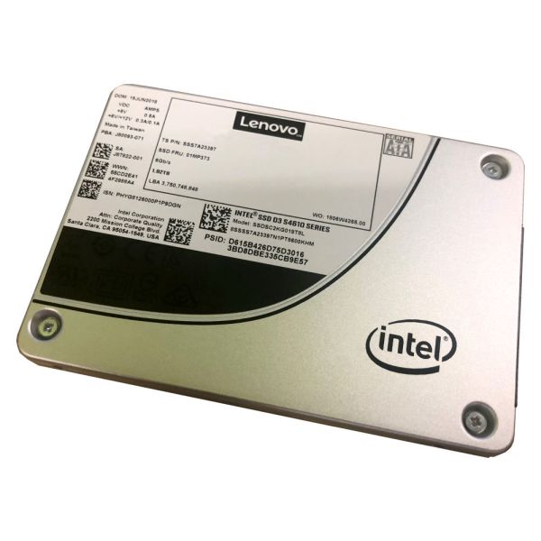 Lenovo Intel S4610 1,92 TB 2.5" SATA III 3D TLC NAND (4XB7A13636)