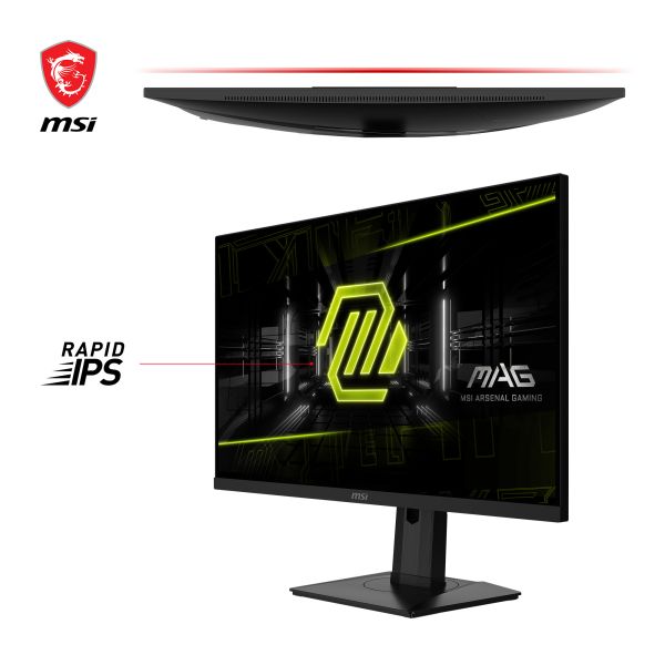 MSI MAG 274QRFDE QD E2 computer monitor 68,6 cm (27") 2560 x 1440 Pixels Wide Quad HD LCD Zwart (9S6-3CC29H-223)