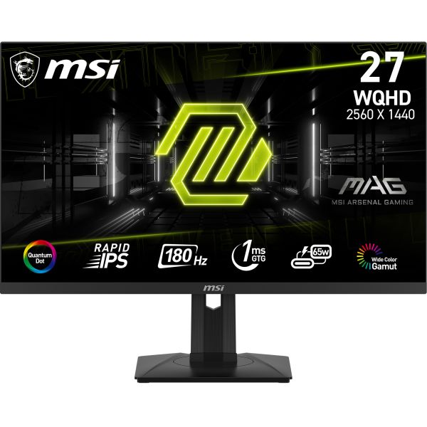 MSI MAG 274QRFDE QD E2 computer monitor 68,6 cm (27") 2560 x 1440 Pixels Wide Quad HD LCD Zwart (9S6-3CC29H-223)
