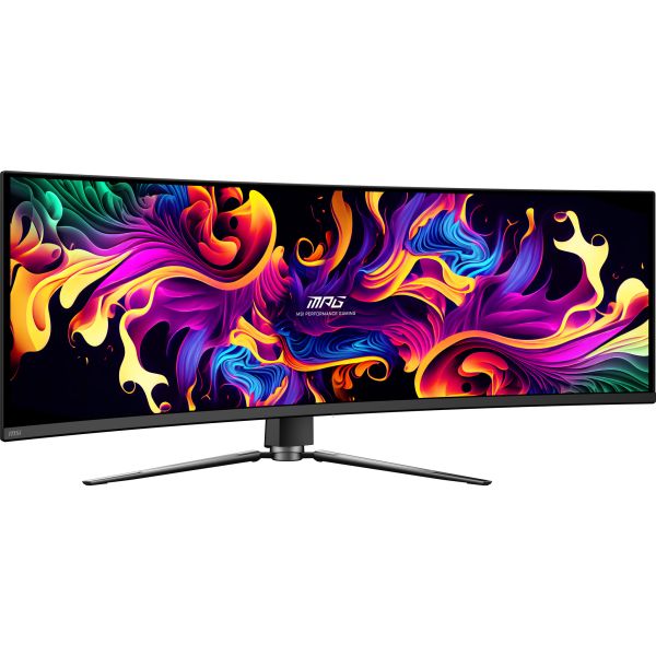 MSI MPG 491CQPXDE QD-OLED computer monitor 124,5 cm (49") 5120 x 1440 Pixels Dual QHD Zwart (9S6-3FA84T-020)