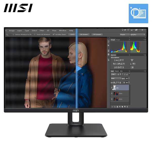 MSI Pro MP245PG computer monitor 60,5 cm (23.8") 1920 x 1080 Pixels Full HD LCD Zwart (9S6-3PC19M-003)