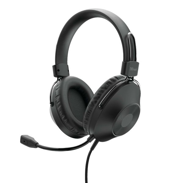 Trust HS-250 Over-Ear USB Headset - BUSINESS MODEL (24185)