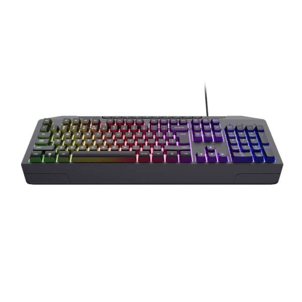 Trust GXT 836 EVOCX toetsenbord Gamen USB Duits Zwart (24724)