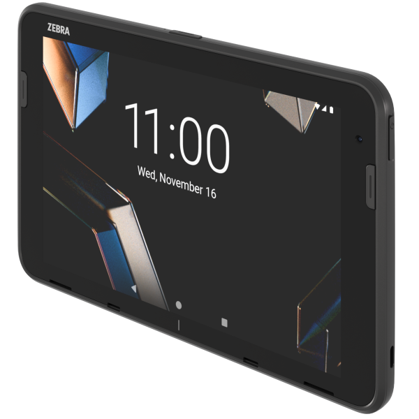 Zebra ET401 Tablet 8 inch GPS 5G NFC Android zwart (ET401EA-30101B2P-A6)