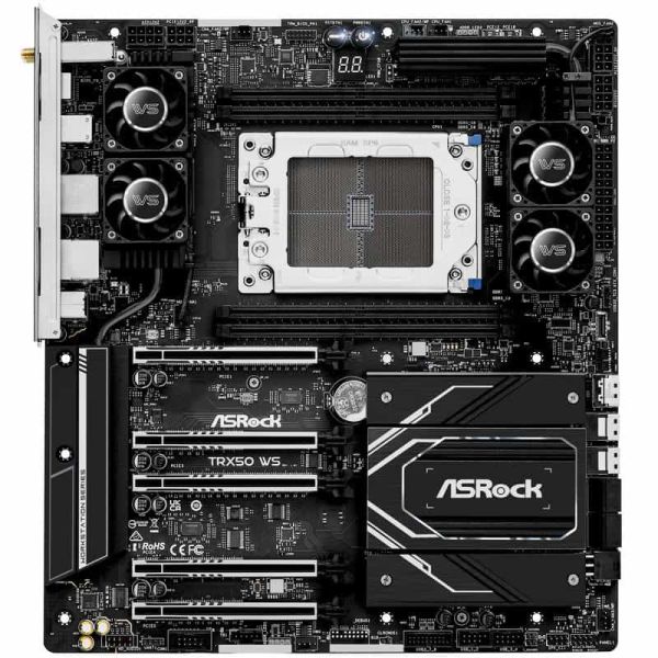 ASRock TRX50 WS Motherboard (90-MXBN40-A0UAYZ)