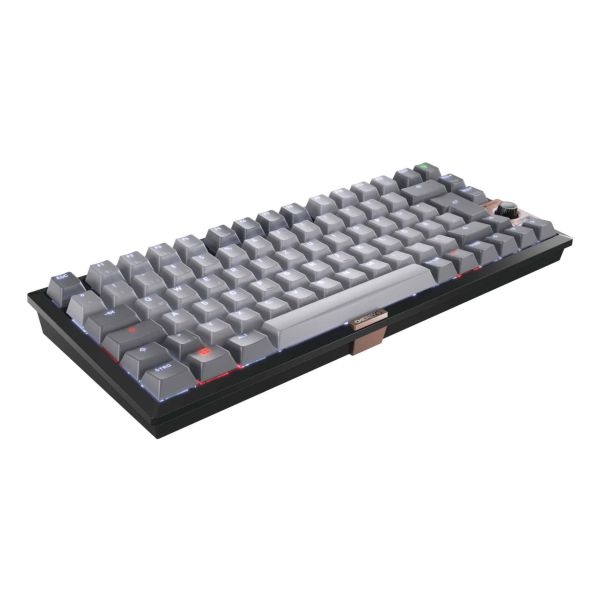 CHERRY KW 300 MX toetsenbord Thuis USB + Bluetooth QWERTY Amerikaans Engels Zwart, Koper, Grijs (G80-3960HHAUS-2)