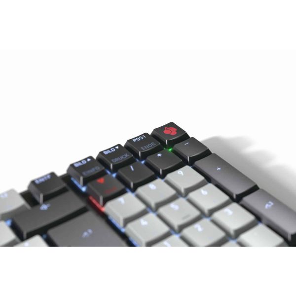 CHERRY KW 550 MX LP toetsenbord Thuis/Werk USB + Bluetooth QZERTY Amerikaans Engels Zwart (G8A-25510HOAUS-2)