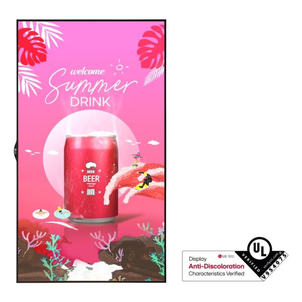 LG 55XS4P beeldkrant Digitale signage flatscreen 139,7 cm (55") LED 4000 cd/m² Full HD Zwart WebOS 24/7 (55XS4P-B)