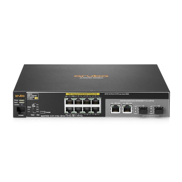 HP Aruba 2530-8 PoE+ Switch (J9780A-RFB)