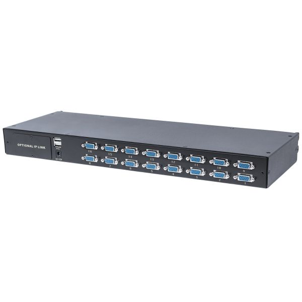 Intellinet 507844 KVM-switch Zwart (507844)