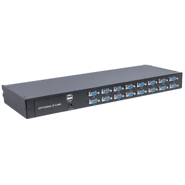 Intellinet 507844 KVM-switch Zwart (507844)