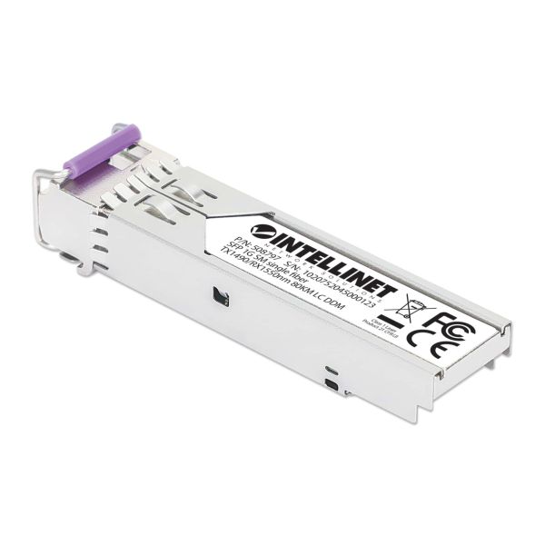 Intellinet 508797 netwerk transceiver module Vezel-optiek 1000 Mbit/s mini-GBIC/SFP (508797)