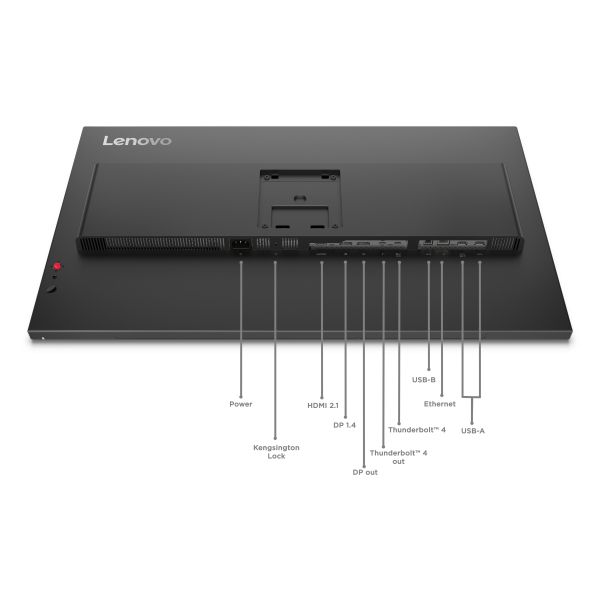 Lenovo ThinkVision P32UD-40 computer monitor 80 cm (31.5") 3840 x 2160 Pixels 4K Ultra HD LCD Zwart (64A8GAT2EU)