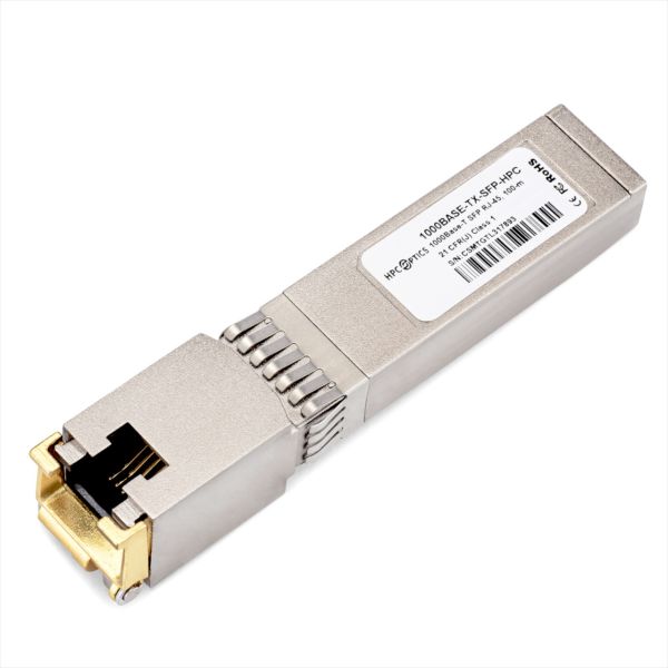 Lenovo 1000BASE-T SFP RJ45 100m Transceiver Module (MC3208411-T)