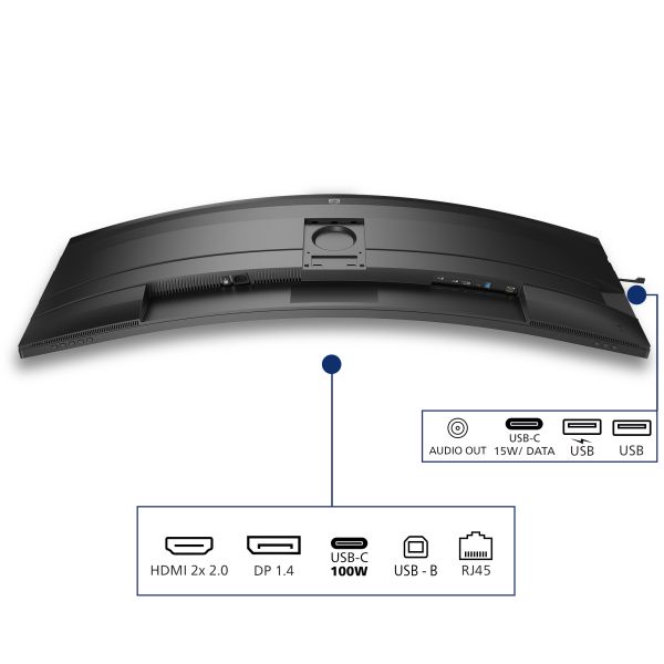 Philips 5000 series 49B2U5900C/00 computer monitor 124 cm (48.8") 5120 x 1440 Pixels Dual QHD LCD Zwart (49B2U5900C/00) Philips 5000 series 49B2U5900C/00 computer monitor 124 cm (48.8") 5120 x 1440 Pixels Dual QHD LCD Zwart (49B2U5900C/00)