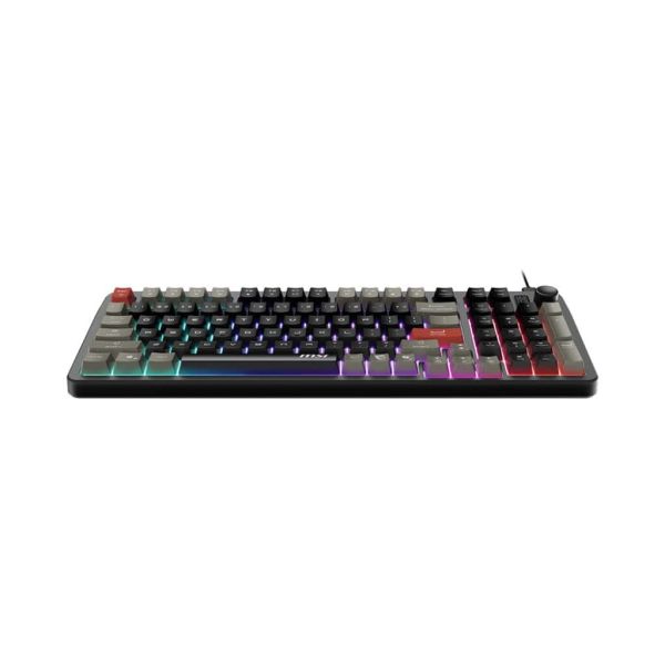 MSI FORGE GK110 toetsenbord Gamen USB QWERTY Amerikaans Engels Zwart (FORGE GK110 US)