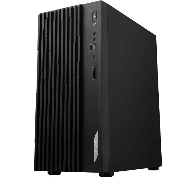MSI PRO DP180 14A-674EU PC Intel® Core™ i5 i5-14400 8 GB DDR5-SDRAM 512 GB SSD Windows 11 Pro Desktop Zwart (PRO DP180 14A-674EU)