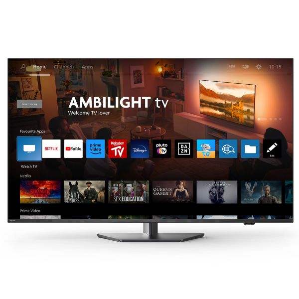 Philips The One 55PUS8909/12 139,7 cm (55") 4K Ultra HD Smart TV Wifi Grijs (55PUS8909/12)