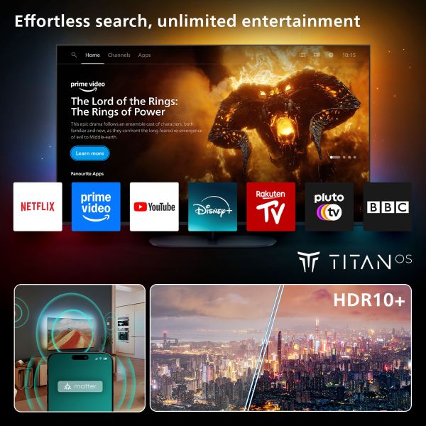Philips 8500 series 65PUS8500/12 tv 165,1 cm (65") 4K Ultra HD Smart TV Wifi Zwart (65PUS8500/12) Philips 8500 series 65PUS8500/12 tv 165,1 cm (65") 4K Ultra HD Smart TV Wifi Zwart (65PUS8500/12)