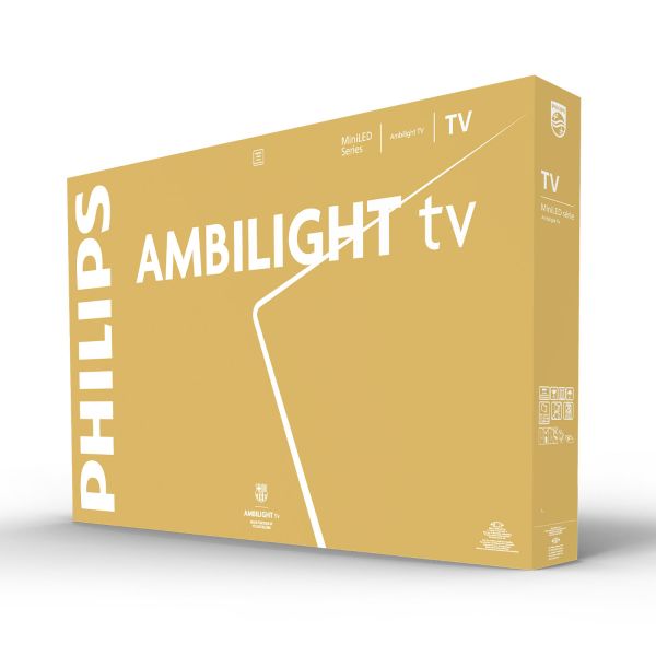 Philips 85MLED910/12 tv 2,16 m (85") 4K Ultra HD Smart TV Wifi Zwart (85MLED910/12)