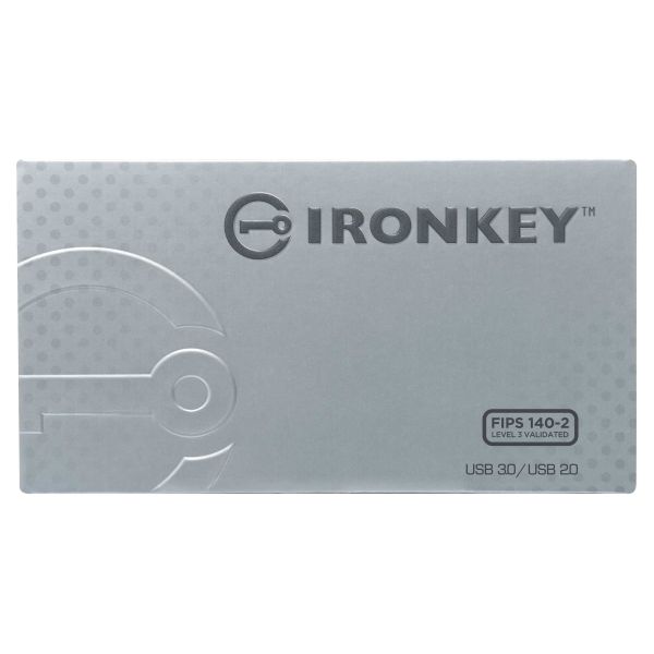 Kingston Technology IronKey 64GB Enterprise S1000 versleutelde USB 3.0 FIPS niveau 3, beheerd (IKS1000E/64GB)
